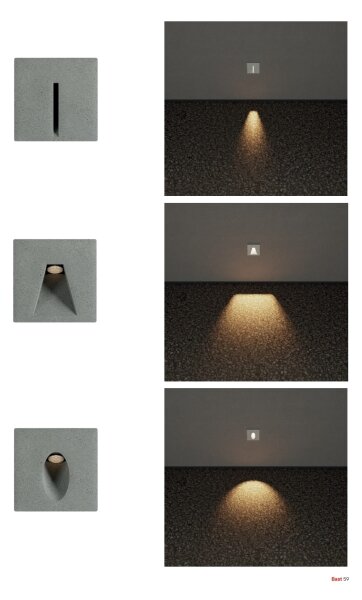 Redo 91196 - Lampada orientativa da esterno LED BAST LED/2,5W/230V IP65 antracite