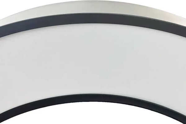 Lampadario LED a sospensione con filo LED/60W/230V 4000K diametro 120 cm nero