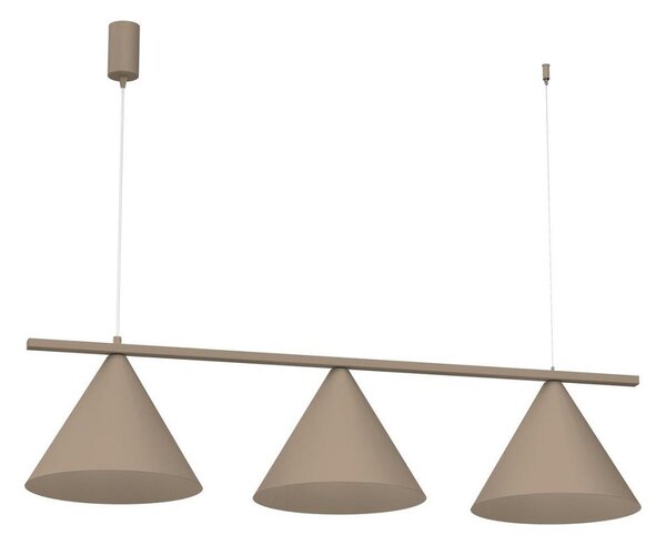 Lampadario a sospensione con cavo CAPITAL 3xGX53/15W/230V, beige