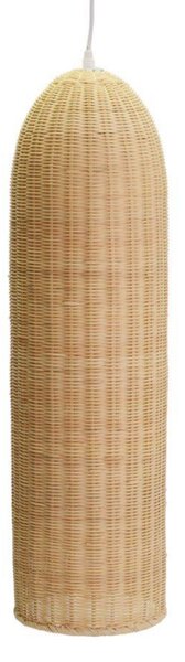 Lampadario rattan naturale con attacco cmø20h77