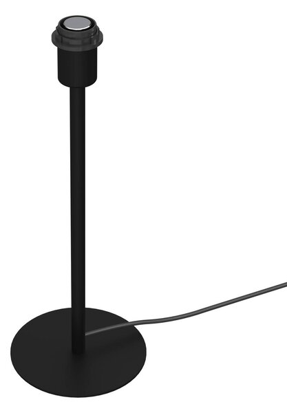 Lampada da tavolo Arden senza paralume, nero, 44cm