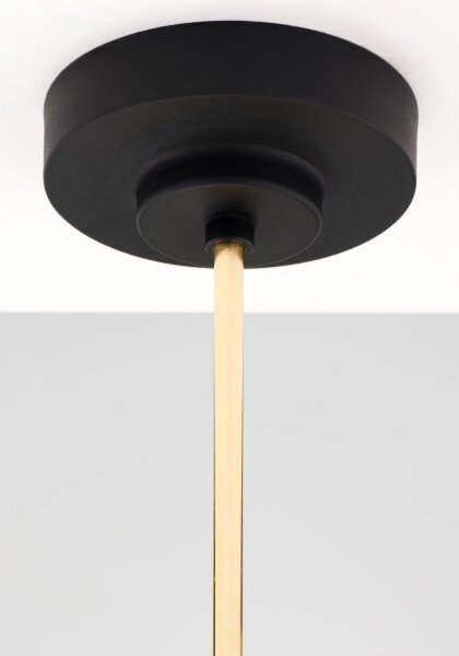 Jupiter 2087 - Lampadario a stelo RAMIREZ 3xE27/15W/230V dorato/nero