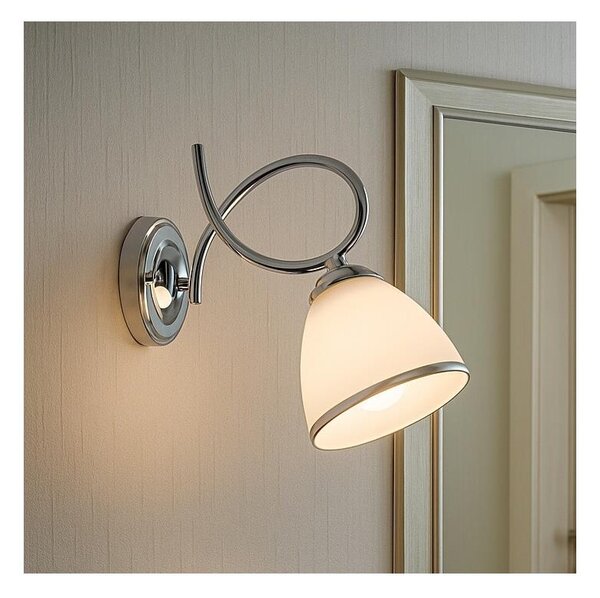 Brilagi - Lampada da parete FRED 1xE27/60W/230V cromo lucido
