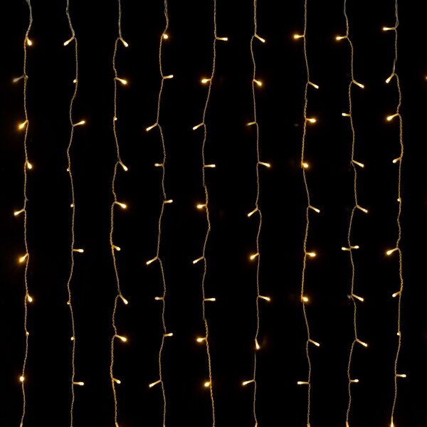 Aigostar - Catena natalizia LED da esterno 234xLED/8 funzioni 1,2x1,8 m IP44 bianco caldo