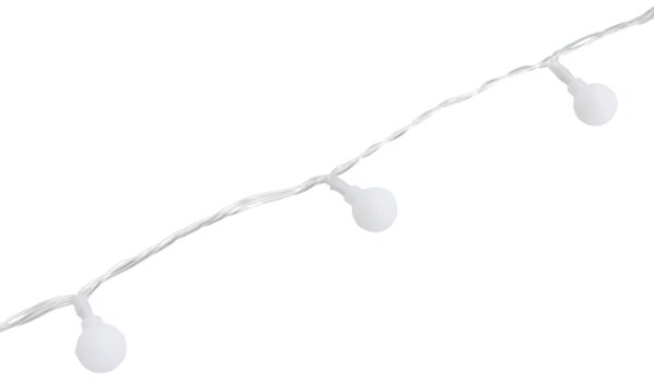 Aigostar - Catena luminosa decorativa LED RGBY per esterni 50xLED/3,6W/230V/8 funzioni 5m IP44
