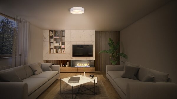 Osram - Plafoniera ORBIS PARIS 2xE27/25W/230V bianca