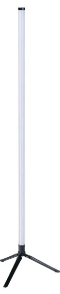 Grundig - Lampada da terra dimmerabile LED RGBW, 10W/5V, nera + telecomando