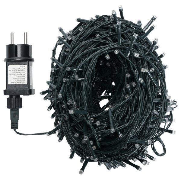 Aigostar - Catena luminosa LED da esterno 500xLED/6W/230V 50m IP44 bianco caldo