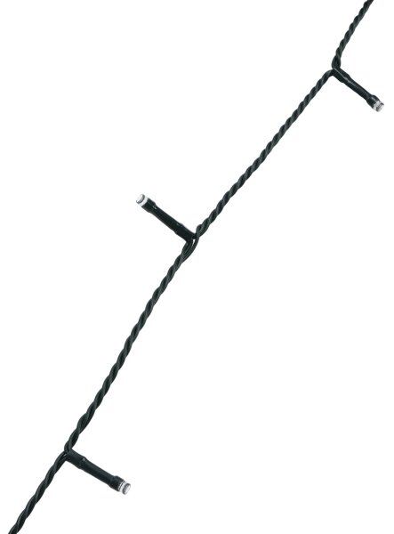 Aigostar - Catena luminosa LED per esterni 200xLED/3,6W/230V 20m IP44 bianco freddo