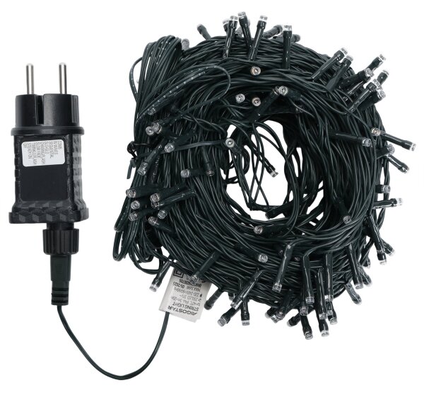Aigostar - Catena luminosa natalizia LED RGBY da esterno 200xLED/3,6W/230V 20m IP44