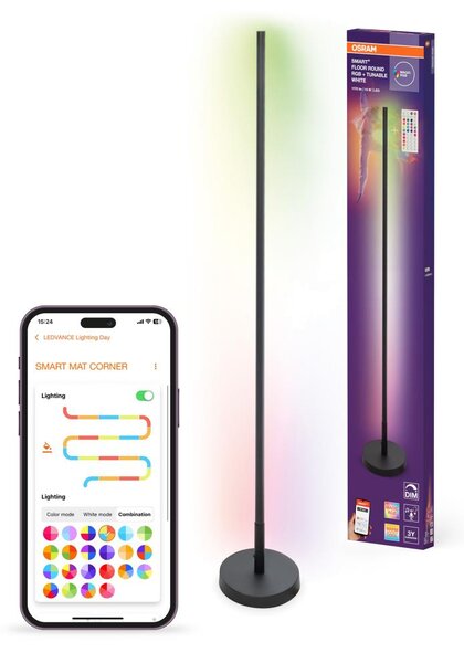 Osram - Lampada da terra LED RGBW dimmerabile SMART+ FLOOR LED/14W/230V Wi-Fi+telecomando