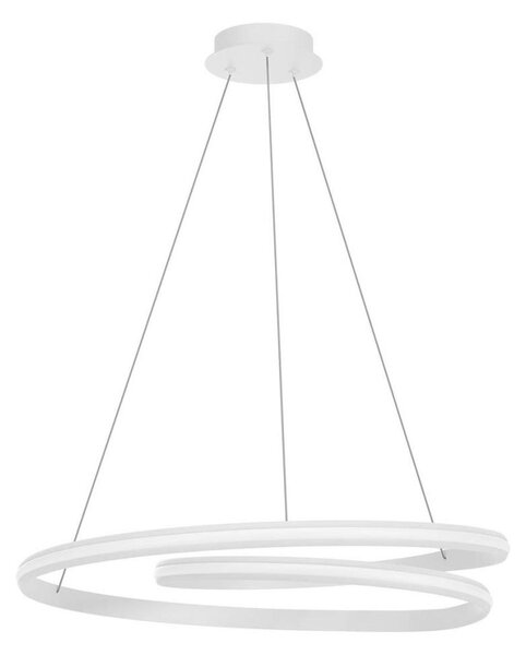 Redo 01-4363 - Lampadario dimmerabile su cavo TORSION LED/60W/230V bianco