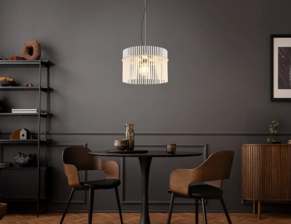 Globo 15698HB - Lampada a sospensione con cavo GORLEY 1xE27/60W/230V