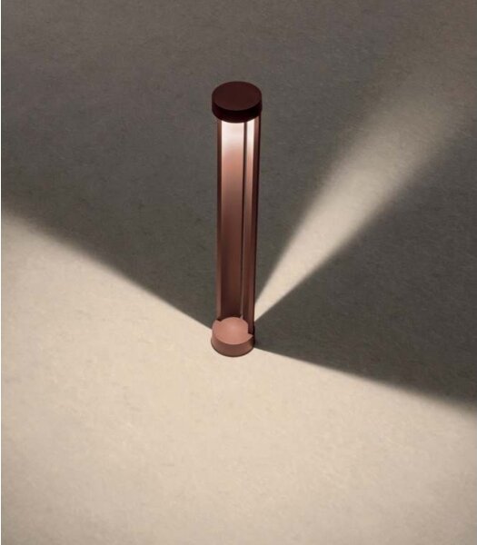 Redo 90366 - Lampada LED da esterno ZEUS LED/11,5W/230V 3000K 75 cm IP54 marrone