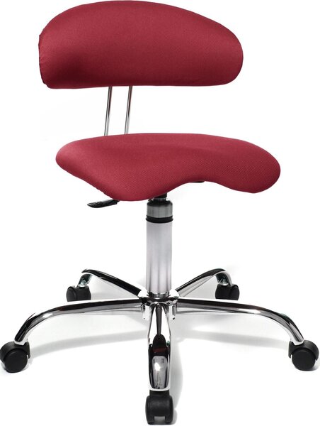 Sedia girevole da ufficio Topstar "Sitness 40" rosso