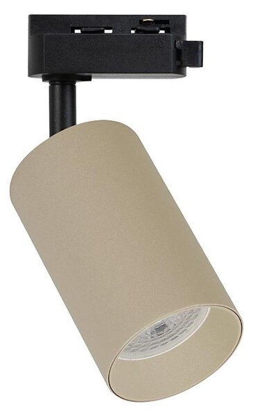 Faretto per sistema a binario monofase PIPE 1xGU10/10W/230V beige