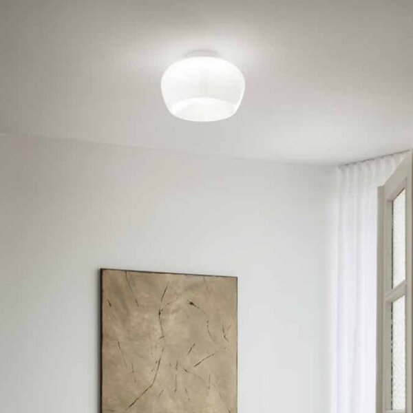 Plafoniera moderna perenz kave 8532 b lc led metallo vetro - Perenz