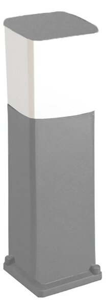 Lampioncino esterno top light como pa50 grigio e27 led resina - Top Light