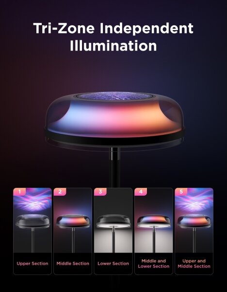 Govee-LED RGBICWW Lampada da terra dimmerabile UPLIGHTER MATTER LED/24W/230V Wi-Fi
