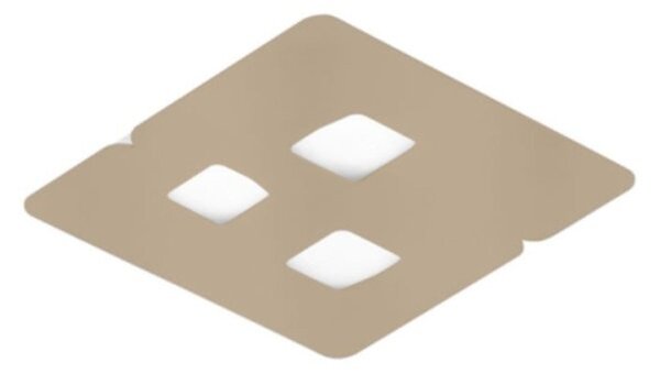 Plafoniera moderna gea luce giselle pp gx53 led alluminio metacrilato - Gea Luce