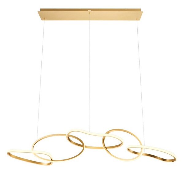 Redo 01-3392 - Lampadario LED dimmerabile a cavo BIAS LED/120W/230V dorato