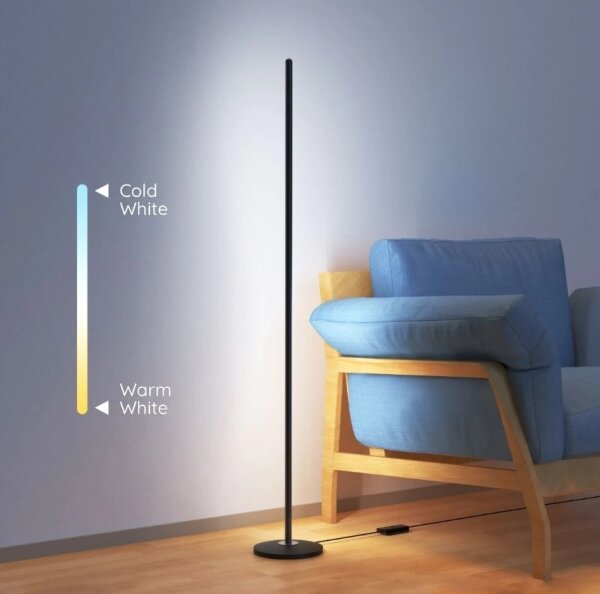 Govee - Lampada da terra dimmerabile LED RGBW LITE MATTER LED/24W/230V Wi-Fi