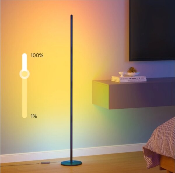 Govee - Lampada da terra dimmerabile LED RGBW LITE MATTER LED/24W/230V Wi-Fi