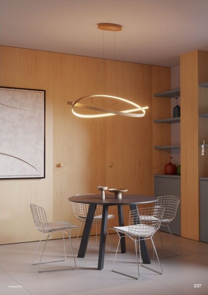 Redo 01-3616 - Lampada a sospensione dimmerabile su cavo IMPULS LED/38W/230V dorata