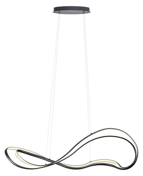 Redo 01-3599 - Lampadario LED dimmerabile a sospensione con cavo TEMPEST LED/58W/230V nero