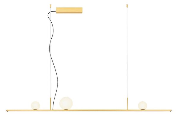 Redo 01-4301 - Lampadario LED dimmerabile a cavo DUNE LED/48W/230V dorato