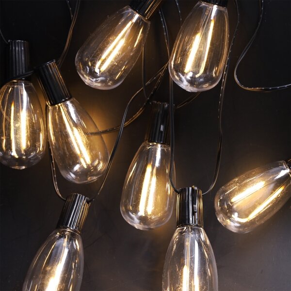 Brilagi - Ghirlanda LED da esterno 10xLED/3xAA 3,2 m IP44 bianco caldo