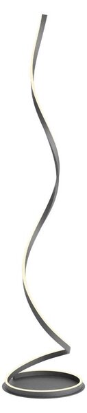 Redo 01-4283 - Lampada da terra LED dimmerabile SCROLL LED/30W/230V nera