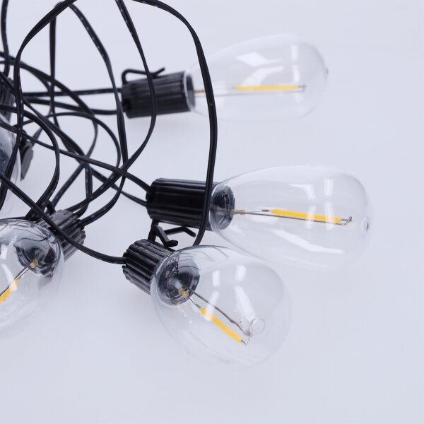 Brilagi - Ghirlanda LED da esterno 10xLED/3xAA 3,2 m IP44 bianco caldo