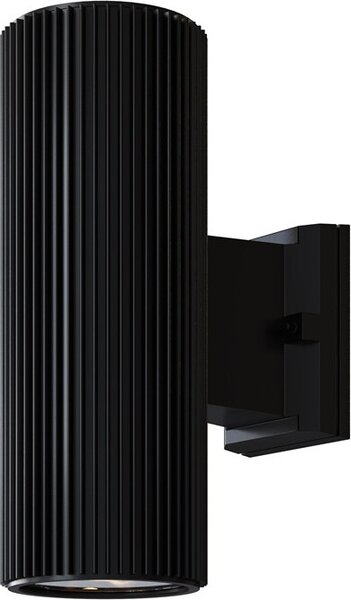 Maytoni RANDO Lampada da esterno nera IP54 E27 2x60W in metallo, lampadina non inclusa
