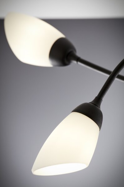 Jupiter 2056 - Lampadario a stelo GLORIOSA 10xG9/14W/230V nero