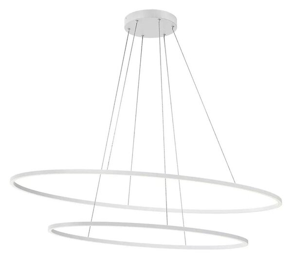 Redo 01-3342 - Lampadario LED dimmerabile a cavo LEO LED/115W/230V bianco