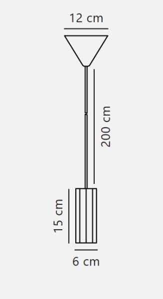 Nordlux - Lampada a sospensione con cavo ALANIS 1xGU10/15W/230V
