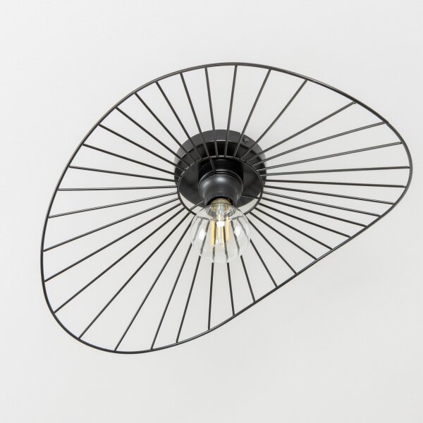 Brilagi - Lampadario LED a montaggio superficiale CERIA WIRE 1xE27/40W/230V 40x56 cm nero