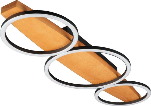 Plafoniera LED MELISA LED/28W/230V 26,5x70 cm pino