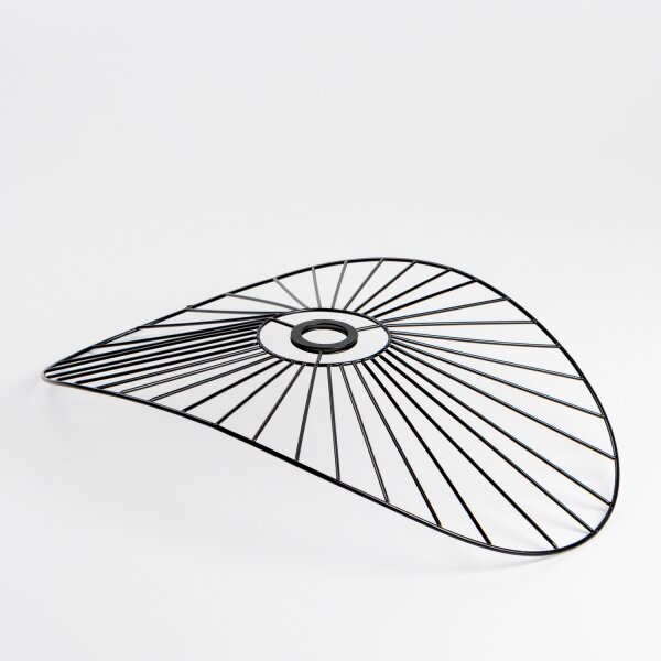 Brilagi - Lampadario LED a montaggio superficiale CERIA WIRE 1xE27/40W/230V 40x56 cm nero