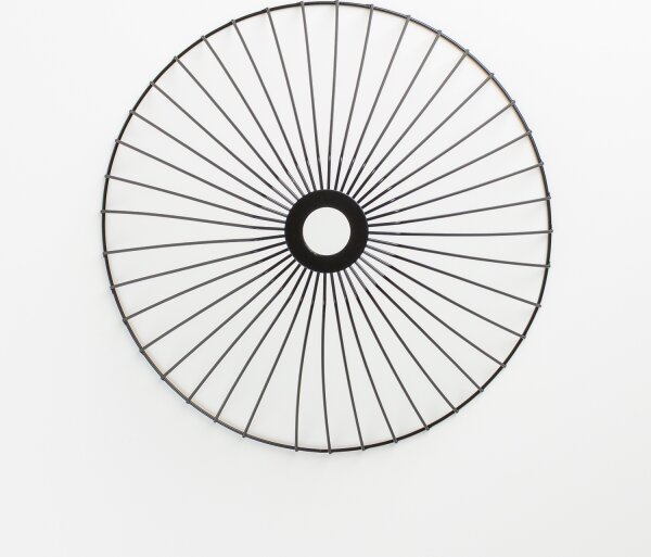 Brilagi - Plafoniera LED CERIA WIRE 1xE27/40W/230V diam. 45 cm nera