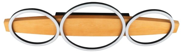 Plafoniera LED MELISA LED/28W/230V 26,5x70 cm pino