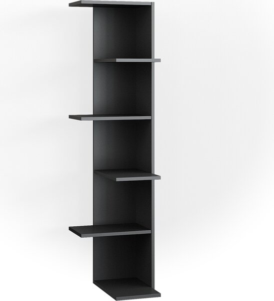 Scaffale angolare Vicco Tera Antracite 37 x 140.1 cm, Model 36771