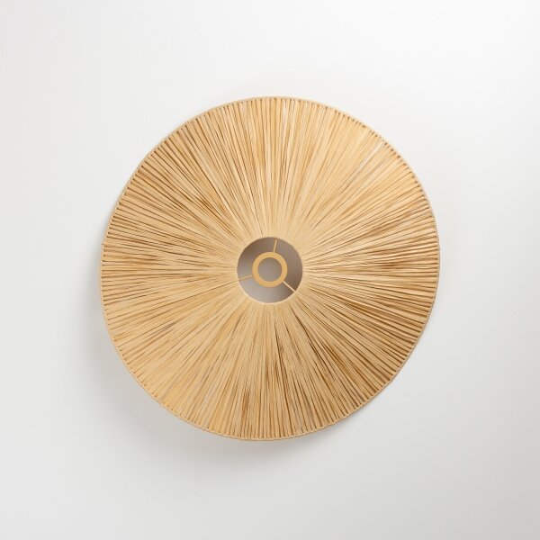 Brilagi - Lampadario LED sospeso con cavo CERIA BOHO 1xE27/40W/230V diam. 60 cm in rafia