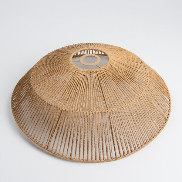 Brilagi - Plafoniera LED CERIA BOHO 1xE27/40W/230V diametro 50 cm marrone