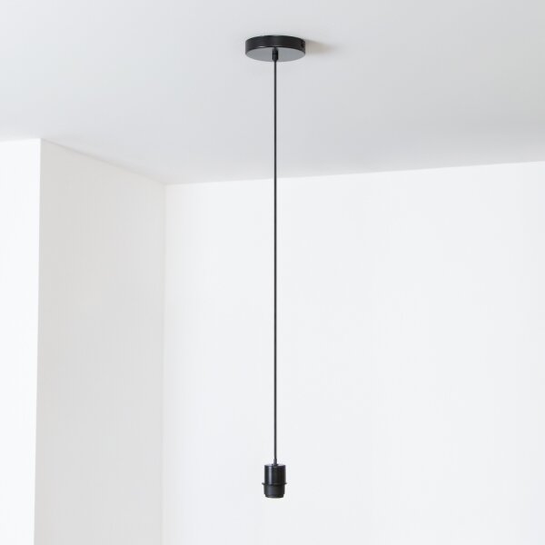 Brilagi - Lampadario LED su cavo CERIA WIRE 1xE27/40W/230V 40x56 cm bronzo