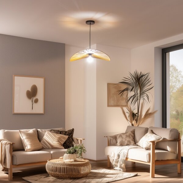 Paralume universale KERIA, diam. 60 cm, beige