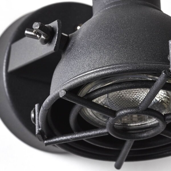 Brilliant - Faretto da parete orientabile JESPER 1xGU10/5W/230V nero
