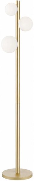 Zuma Line F0574-03N-V6AA - Lampada da terra FORES 3xG9/33W/230V dorata