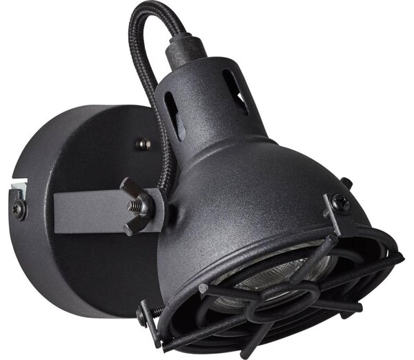 Brilliant - Faretto da parete orientabile JESPER 1xGU10/5W/230V nero